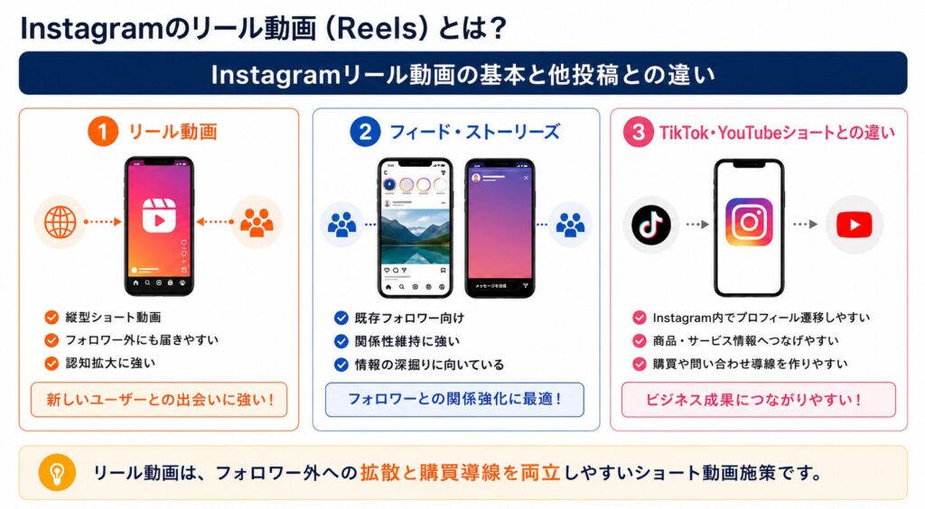 Instagramのリール動画（Reels）とは？