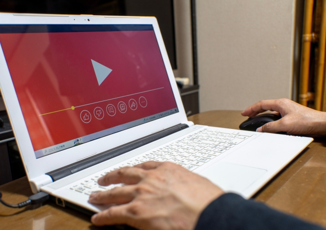 PCのYouTube画面
